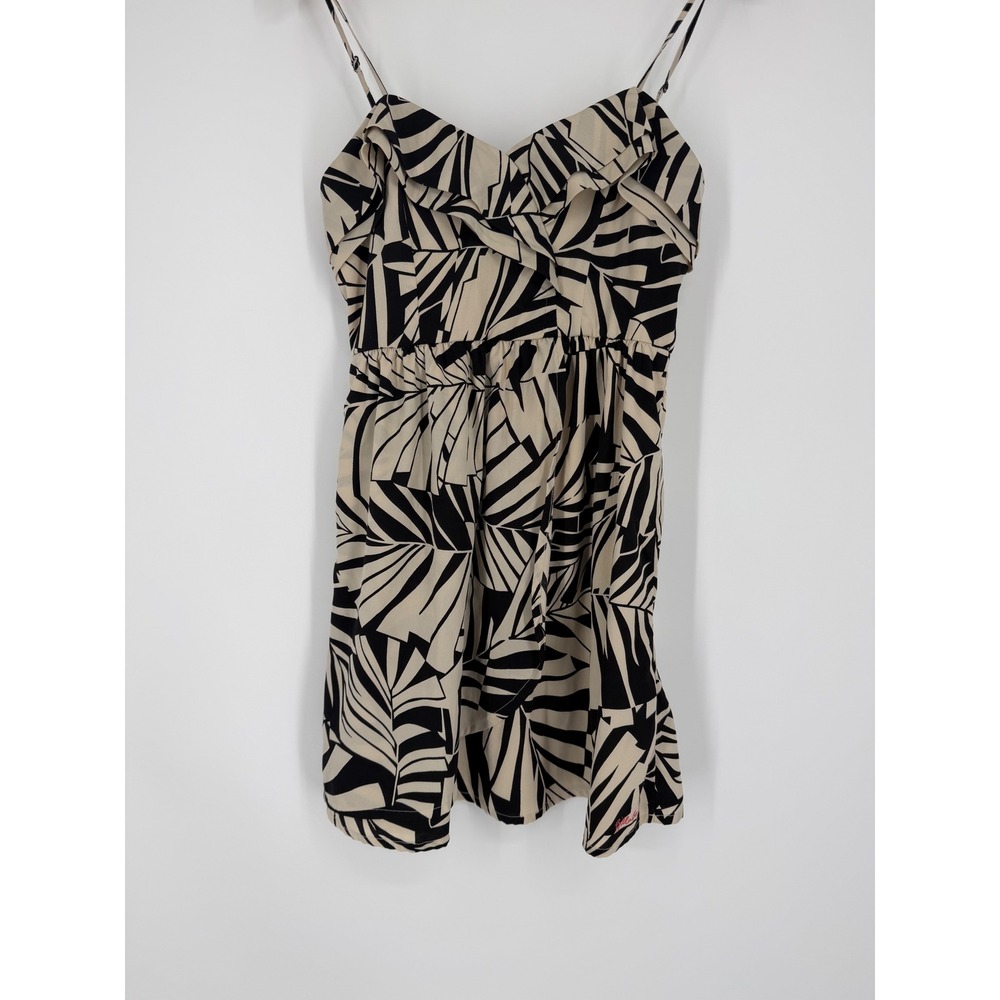 Billabong Womens Dress Medium Y2K Tropical Resort Vacation Summer Boho Beach